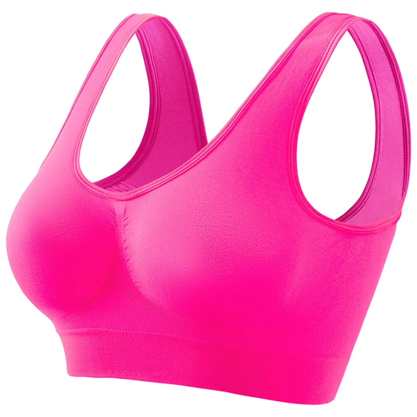 Seamless Bras For Women Hollow Mesh Breathable Sports Bra Female Wireless No Pads Crop Top Sexy Lingerie Soft Brassiere M-5XL