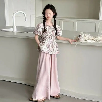 Kids Girls Clothes 10 Years Old Child Girl Summer Teenage Clothing Costumes Children's 7 12 Wear From Fashion Set 9 Teen Sets 11