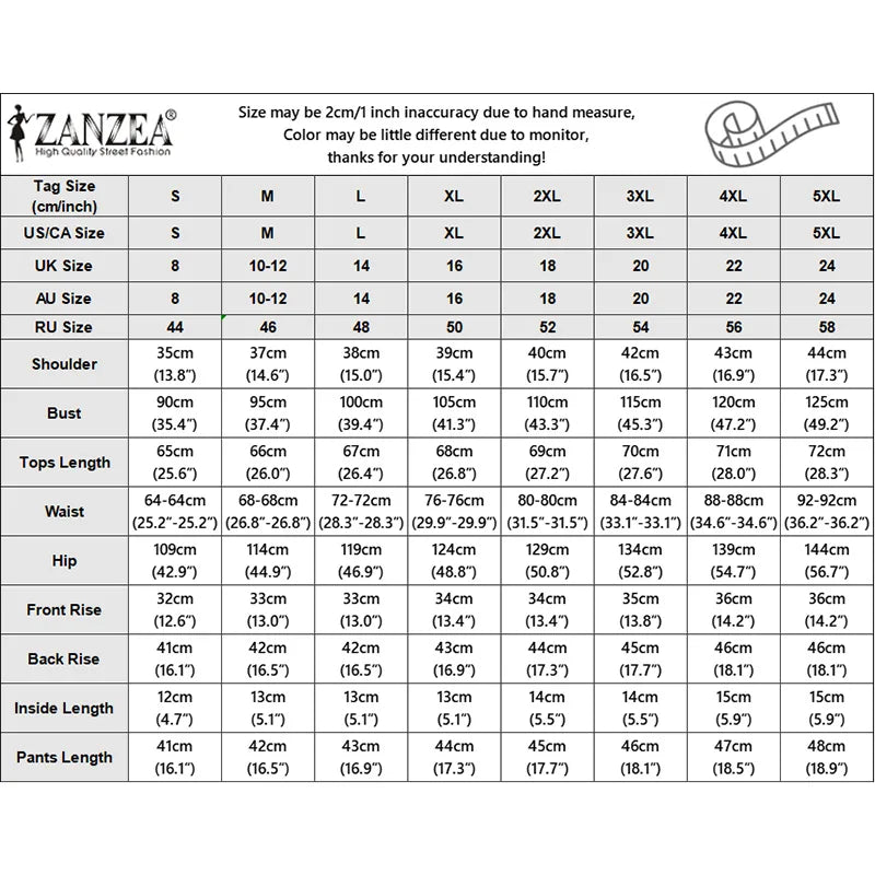 ZANZEA Women 2 Pieces Matching Short Sets Summer Ruffled Trim O-Neck Flying Sleeves Pintuck Tops & Elastic Waist Shorts Suits