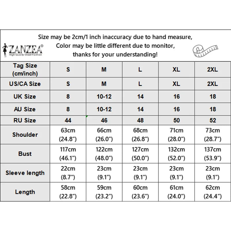 ZANZEA Woman Casual Blouses Contrast-Trim V-Neck 3/4 Sleeve Loose Tunic Tops Autumn 2026 Minimalist Daily Wear Blusas Mujer