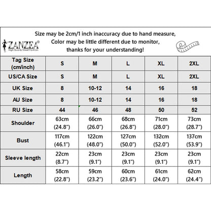 ZANZEA Woman Casual Blouses Contrast-Trim V-Neck 3/4 Sleeve Loose Tunic Tops Autumn 2026 Minimalist Daily Wear Blusas Mujer