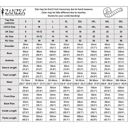 ZANZEA Women's Casual Pant Sets Wide Leg Pant & Short Sleeve Asymmetric Placket Tops 2 Pieces Sets Commute Pant Suits Outfits
