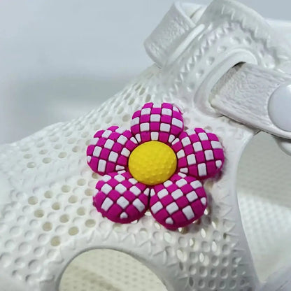 Girls' Floral Toddler Learning Shoes Lightweight Breathable EVA Hole-Patterned Sandals - Cute Versatile Beach & Daily Wear Baby