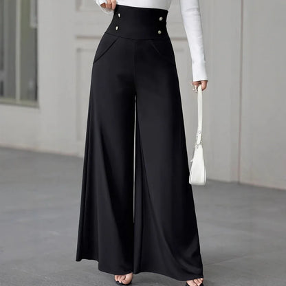 Women's Fashion Pants Straight Office Lady New Arrival Trendy Comfortable Breathable