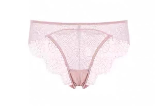 French Lace Bralette Set Small Bust Women Soft Wire Support Sexy Pure Hollow Out Lace Up Comfort T-Shirt Bra Everyday MOYISU AB