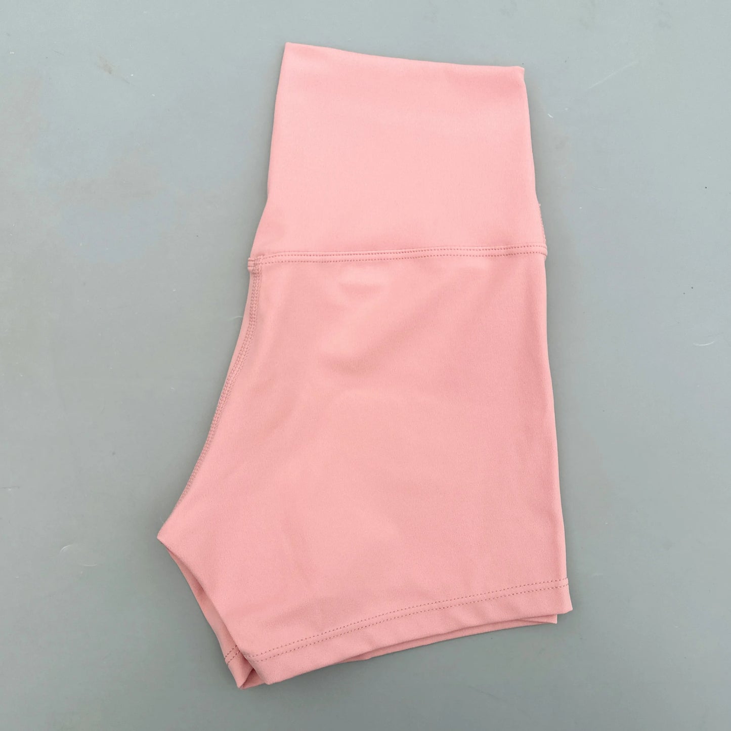 Solid Color Tight Soft Women Fitness Sport Short High Waist Yoga Short Legging Squatting Proof Comprehensive Training Athletic