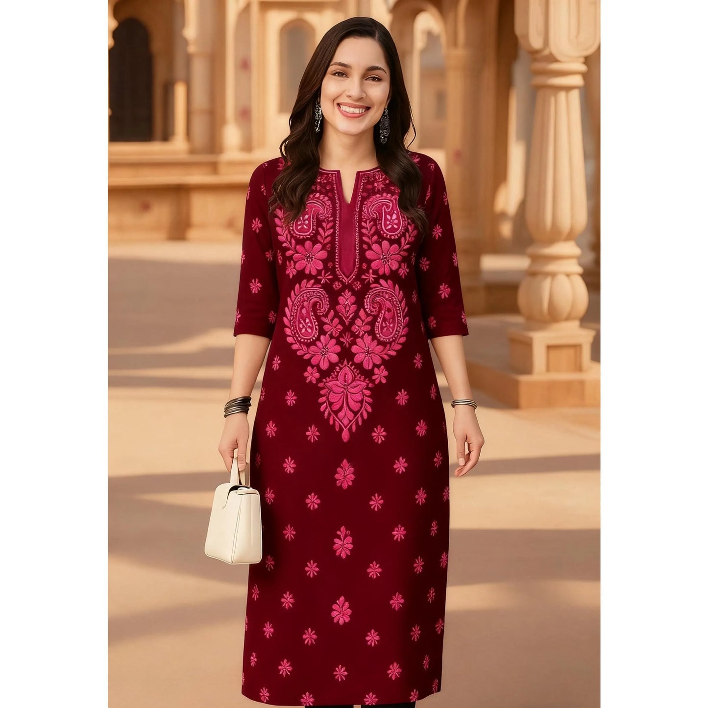 Muslim 2026 Kurt Women's Fashionable And Comfortable Dress With Straight Tube Casual Multiple Designs Islamic Women Clothing