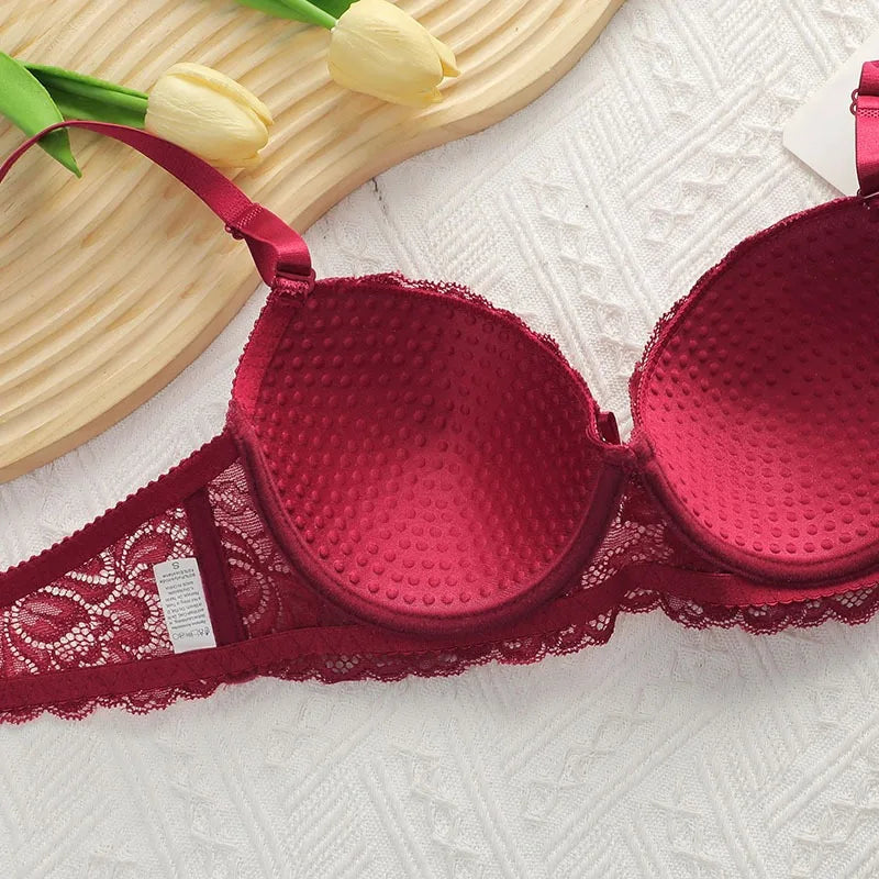 Lace Bras Set For Womens Sexy brs & panty sets Female Lingerie Embroidered 34/75 36/80 38/85 BCD Cup Underwear