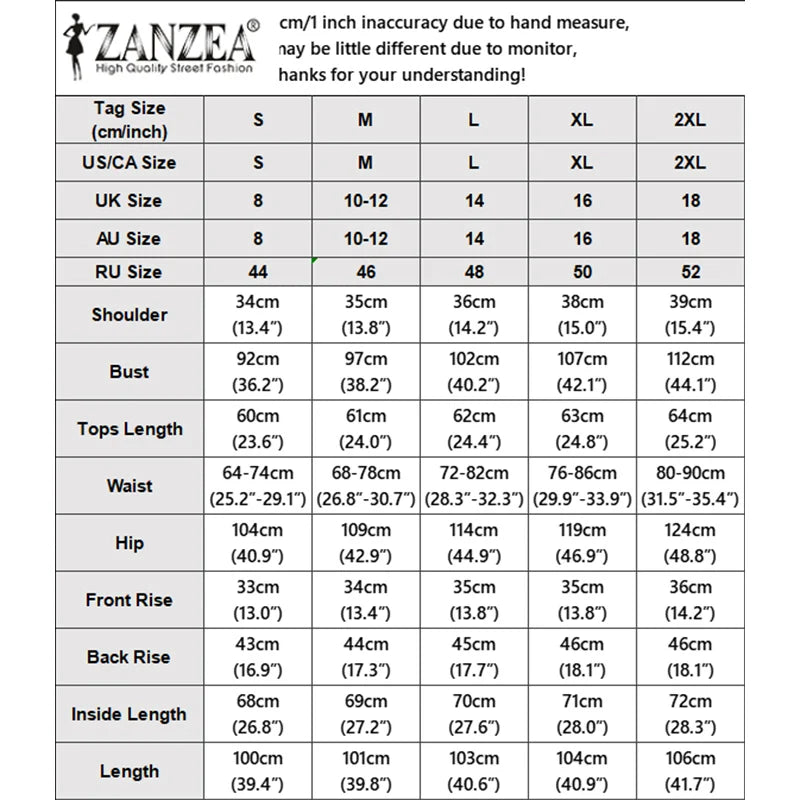 ZANZEA Stylish Sleeveless Tanks Tops Pant Sets 2026 Women Summer Patchwork Tracksuit 2 Pieces Sets Casual Loose Work Outfits