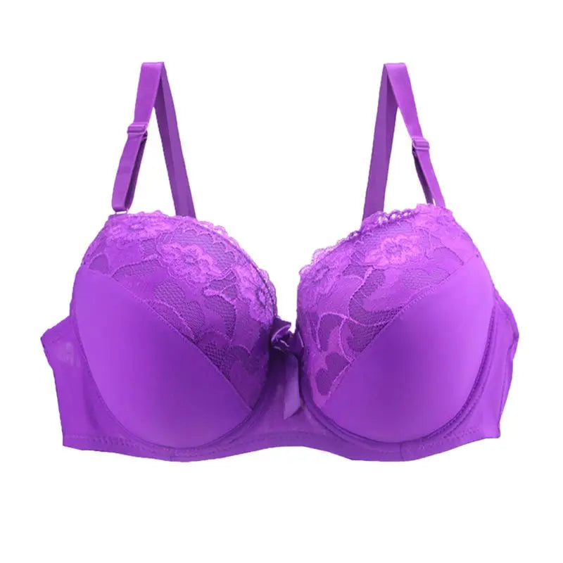 2024 New Sexy Lace Underwear 34/75 36/80 38/85 40/90 42/95 44/100 46/105 BCDE Cup Bras For Women Plus Size Lingerie