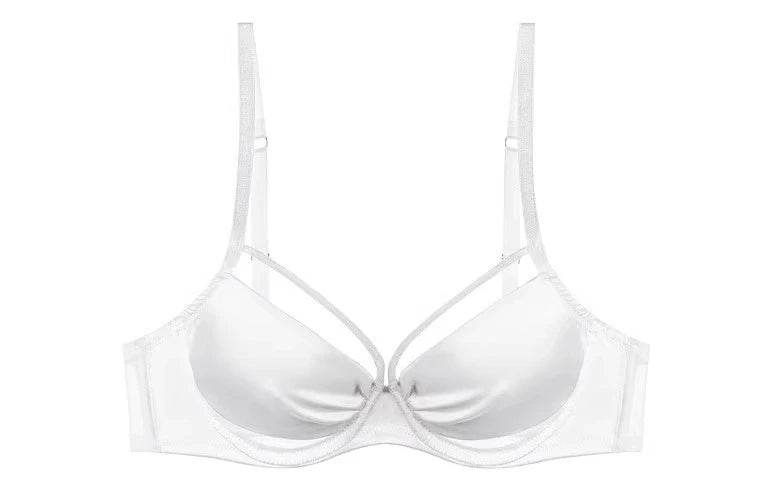 섹시 Push Up Bra Victoria Style - Wireless Slimming Lingerie Large Breasts, French Thin Tapered Bralette Anti Sag T-Shirt Bra