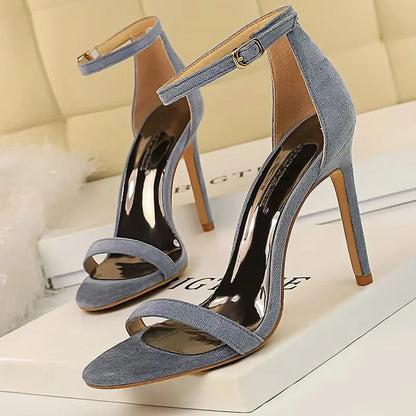 BIGTREE Shoes Summer Women Sandals Sexy Stiletto Heels Sandals Ladies Shoes High Heels 2026 New Heeled Sandals Lady Sandals