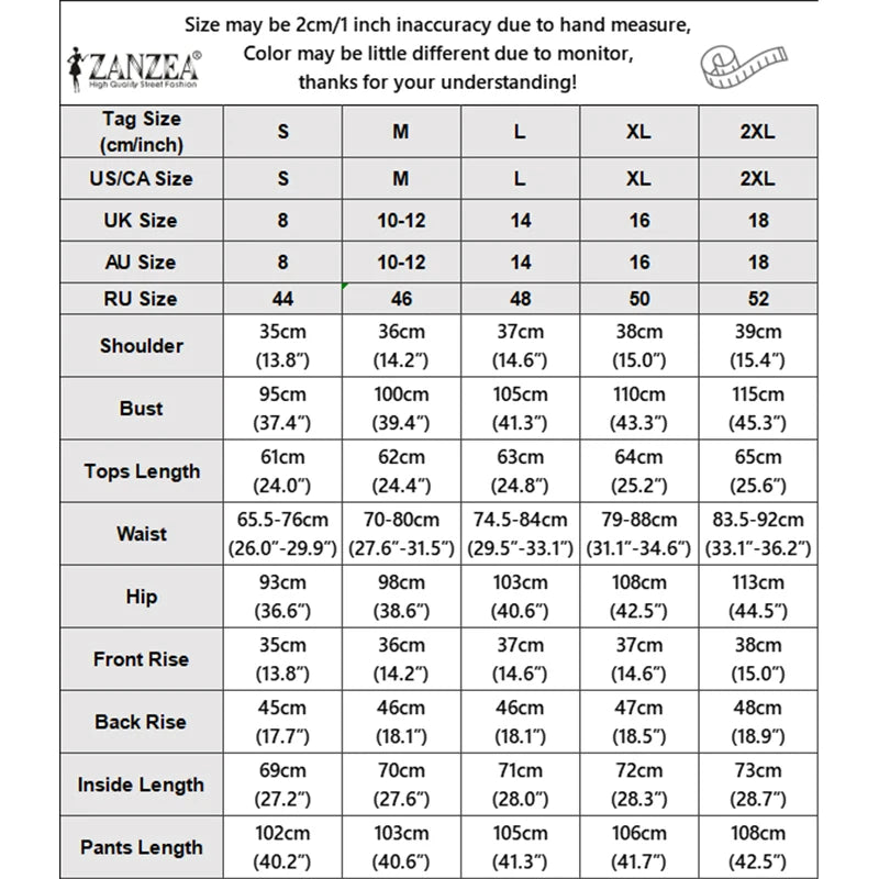 ZANZEA Fashion Summer 2 Pieces Tracksuit Women V Neck Sleeveless Tanks Tops Pant SetsCasual Patchwork Work Outfit Matching Sets