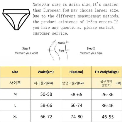 5Pcs/Set Women's Underwear Fashion Comfort Panties Mid Waist Girls Briefs Breathable Underpants Solid Color Panty Intimates