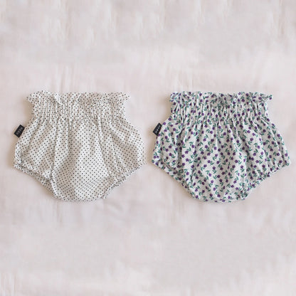 Ircomll 2pcs Summer Toddler Baby Girl Shorts Cotton Linen Floral Breathable Lounge Kids Pants Children Loose PP Pants Shorts