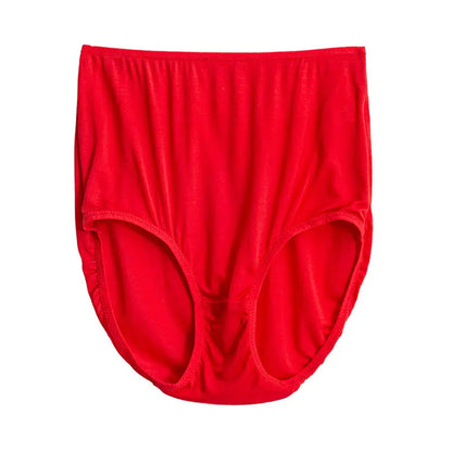 3Pcs/Set Natural Mulberry Silk Women's Underwear High Waist Briefs Traceless Breathable Sexy Underwear  Underwear Women Panties