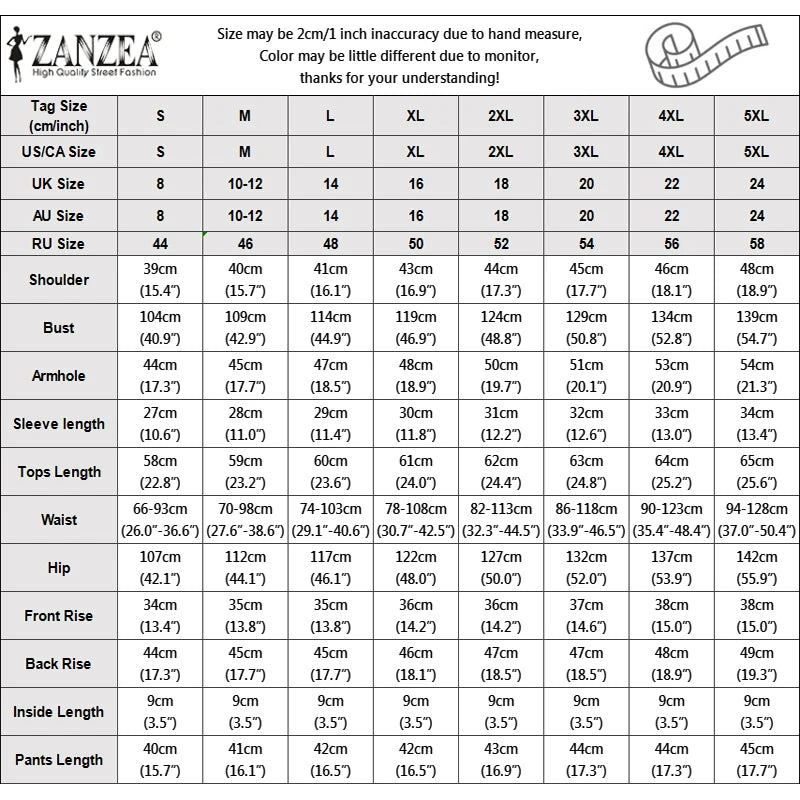 ZANZEA Women 2 Piece Matching Short Sets Loose Short Puff Sleeve Blouse & Elastic Waist Shorts Suits Summer Daily Sets Outfits