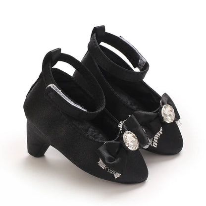 Summer Fashion New Female Baby Bow High Heels