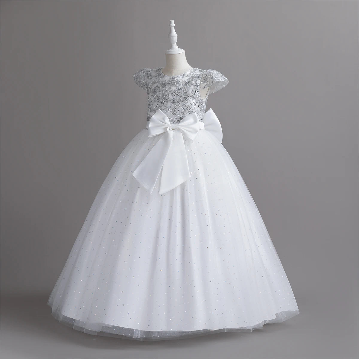 3-12 Years Girls Princess Bridesmaid Dress Kids Long Prom Ball Gowns Children Wedding Birthday Party Dresses Christmas Vestidos