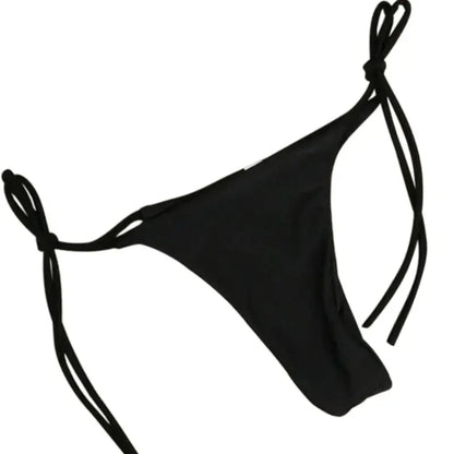 Neck Strap Bikini European and American Sexy Swimsuit WOMEN'S Split Strap Adjustable Multicolor SWIMSUIT SET