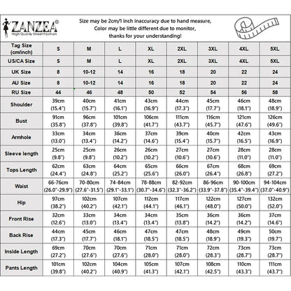 2026 ZANZEA Women Summer V Neck Short Sleeve Blouse Pant Sets Solid OL Work Outfits 2 Pieces Sets Fashion Wide Leg Trousers Suit