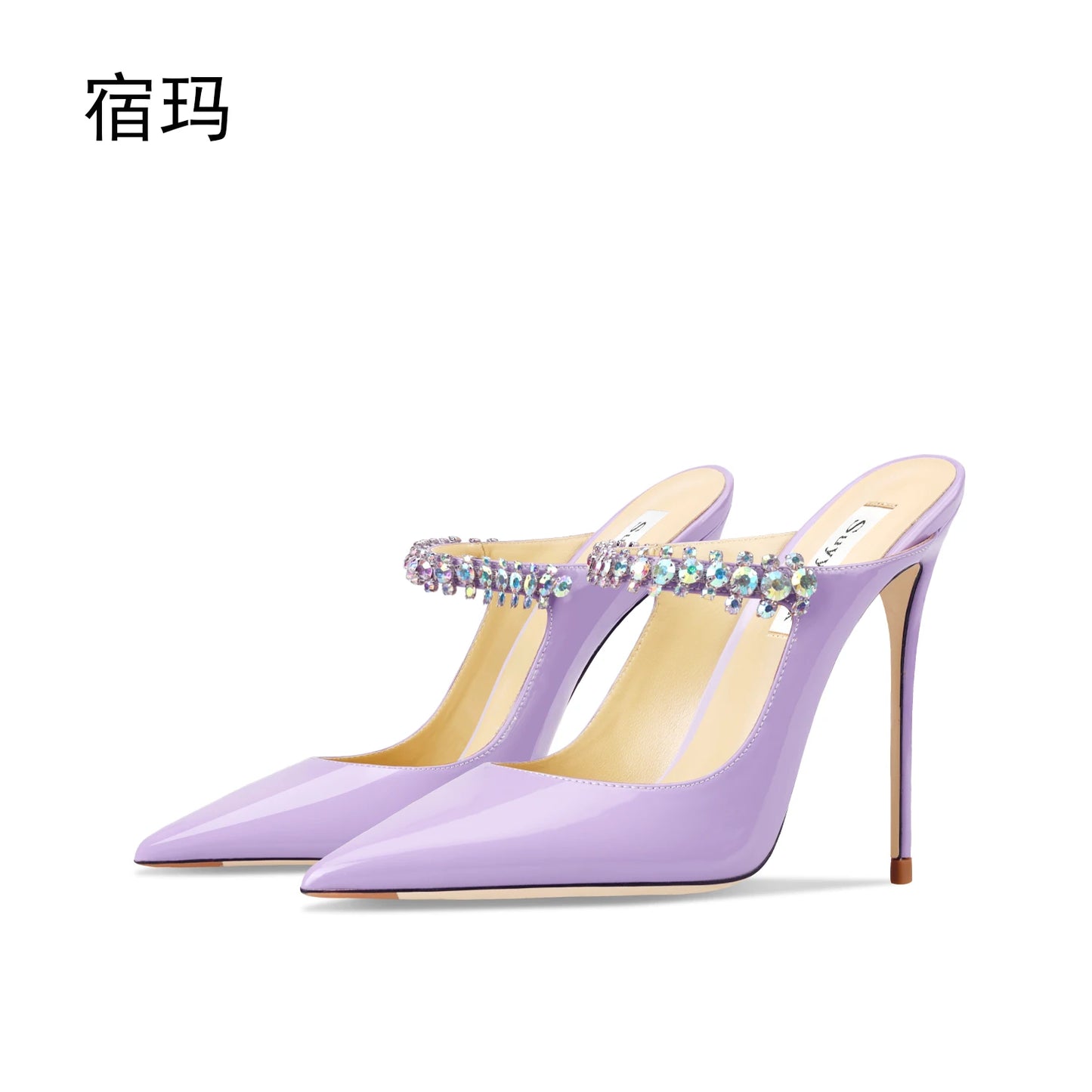 Heeled Sandals 2026 Women Heels Slippers Luxury Brand High Heels Shoes Fashion Crystal Pumps Slingbacks Party Ladies Shoes Women