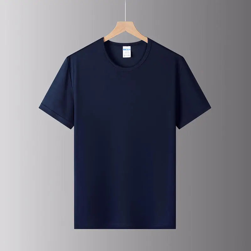 Custom Printed Quick-Drying T-shirts For Men And Women With Logo And Text Short-sleeved T-shirts Original Design Gift Tops 4xl