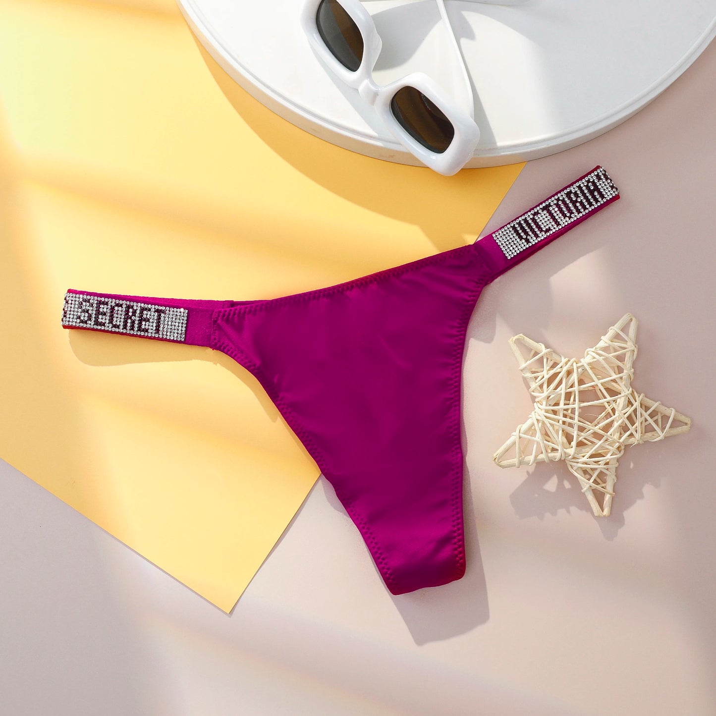 Victoria's Secret Lace Thongs Comfortable Breathable Panty High Waist Underwear Lingerie VS Sexy Women Panties Seamless