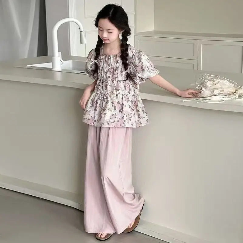 Kids Girls Clothes 10 Years Old Child Girl Summer Teenage Clothing Costumes Children's 7 12 Wear From Fashion Set 9 Teen Sets 11