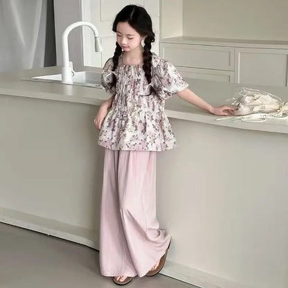 Kids Girls Clothes 10 Years Old Child Girl Summer Teenage Clothing Costumes Children's 7 12 Wear From Fashion Set 9 Teen Sets 11