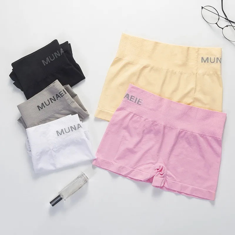 1/4Pcs Women's Seamless Safe Short Short Tight for Women Safety Pants Under Shorts Women Legging Shorts Style Boxer String Femme
