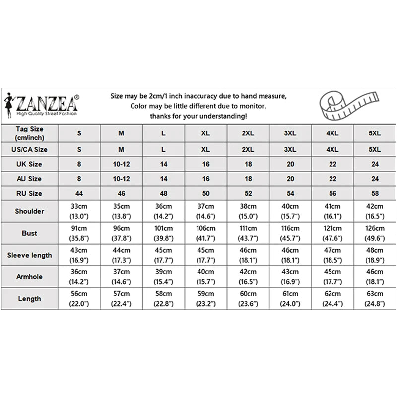 ZANZEA Women's Elegant Bow Tie Blouses Classy 3/4 Petal Sleeves Mandarin Collar Princess Seams Back Zipper Tops Woman Clothes