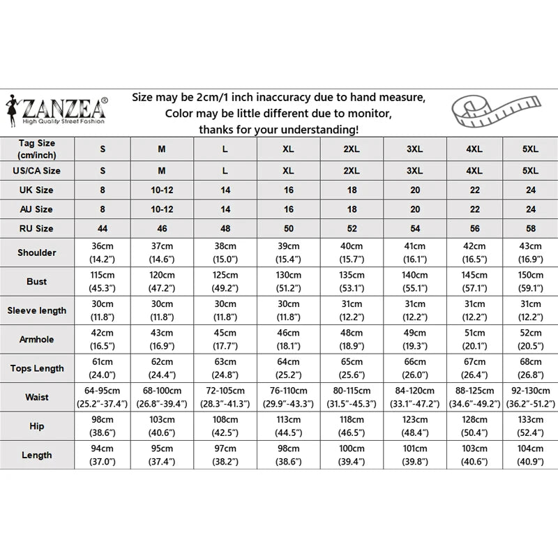 ZANZEA Spring 2 Pieces Sets Bohemain Tracksuit 2026 Women Stylish Printed Pant Sets 3/4 Sleeve Blouse Trousers Holiday Outfits