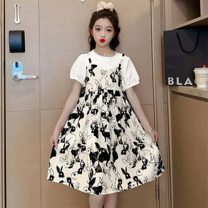 Girl's Academy Style Princess Dress Kids Clothes Girls 8 To 10 Years Dresses From 12 Old Children's Costume Girls' 11 Casual 14