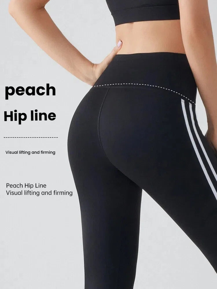 Flares Yoga Pants for Women High Waist Bootcut Workout Leggings Tummy Control Fitness Gym Leggings