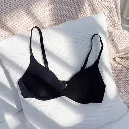 Women Seamless Bra Sexy No Wire Push Up Underwear Girls Students Breathable Thin 12 Colors Bras