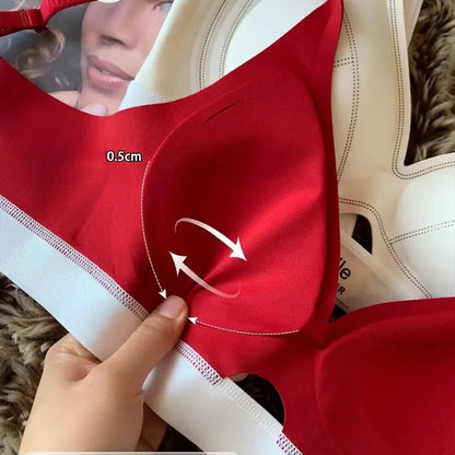 SP&CITY Thin Breathable Hollow Ut Seamless Women's Bra Small Chest Gathering Traceless Sexy Brassier Comfortable Daily Lingerie