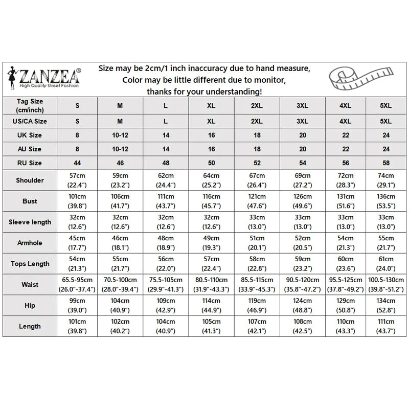 2026 ZANZEA Summer Wide Leg Pant Sets Fashion Women Outfits 3/4 Sleeve Blouse Trousers Striped OL Work Tracksuit 2 Pieces Sets