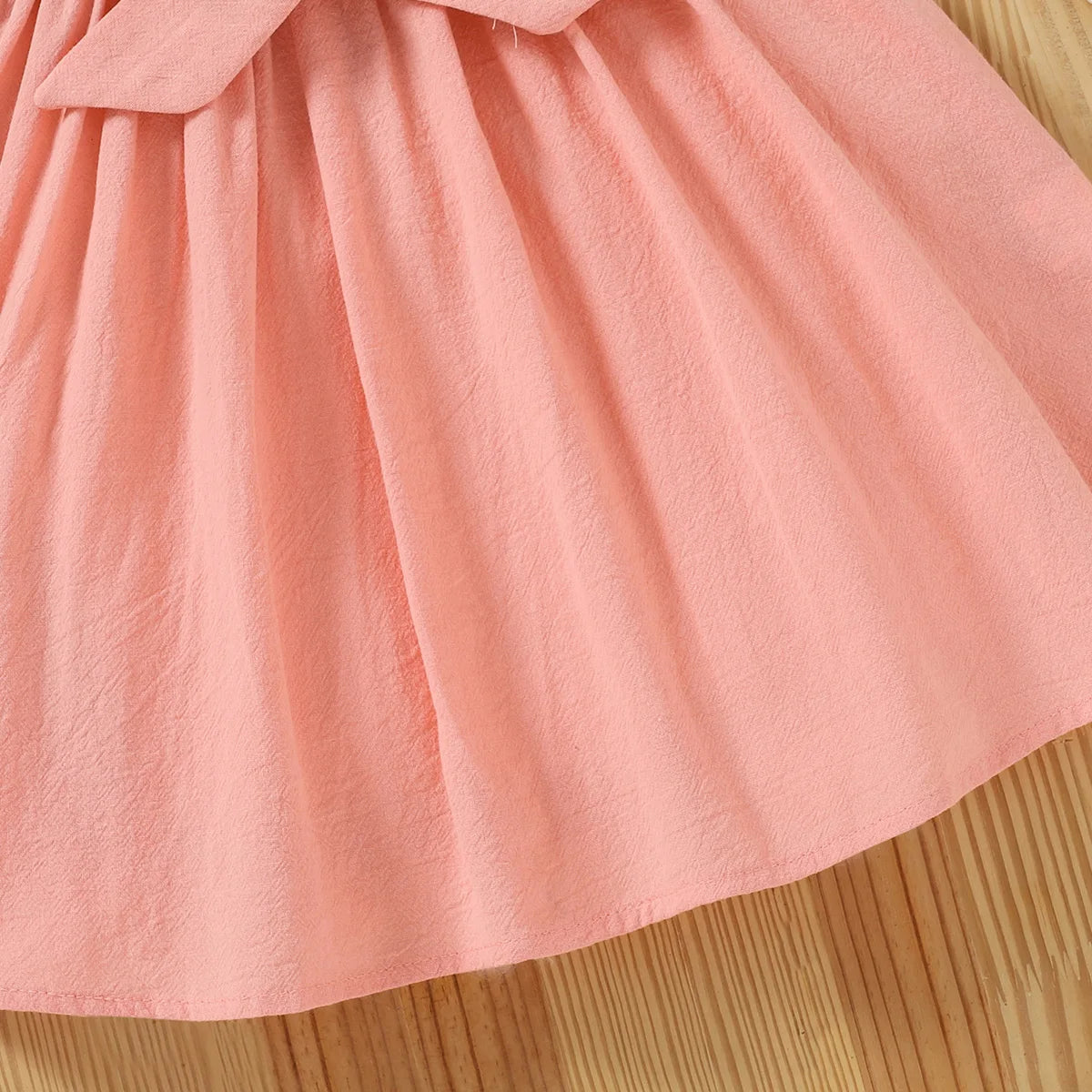 Girls Casual Summer Sleeveless Embroidered Dress Children's Fashion Cute Skirt for Kids Age 4-12 Years Old