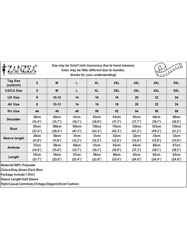 ZANZEA Elegant Women Blouses Fashion Stand Collar Floral Printed Half Lantern Sleeve Casual Tops Spring 2025 Woman Clothes S-3XL