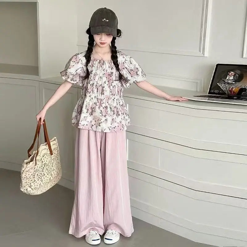 Kids Girls Clothes 10 Years Old Child Girl Summer Teenage Clothing Costumes Children's 7 12 Wear From Fashion Set 9 Teen Sets 11