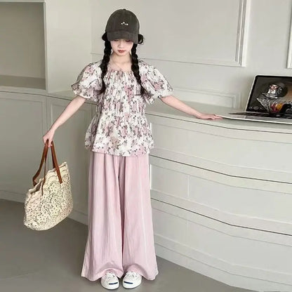 Kids Girls Clothes 10 Years Old Child Girl Summer Teenage Clothing Costumes Children's 7 12 Wear From Fashion Set 9 Teen Sets 11