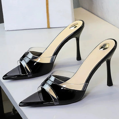 BIGTREE Shoes Women Summer Women's Sandals Shoes Open Toed Slippers High-heeled Sandals Stiletto Heels 9 cm Women Pumps 2026