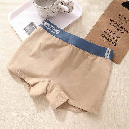 Cotton Women Panties Underwear Women's Intimates Female Breathable Antimicrobial Boyshorts Briefs Sexy Shorts Students Boxers