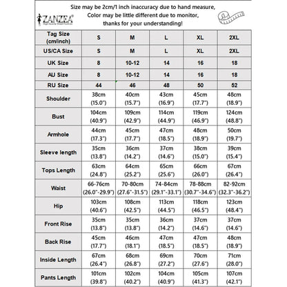 ZANZEA Stylish Summer 2 Pieces Sets Women Striped Tracksuit O Neck Short Sleeve Blouse Pants Sets Holiday Outfits Matching Sets