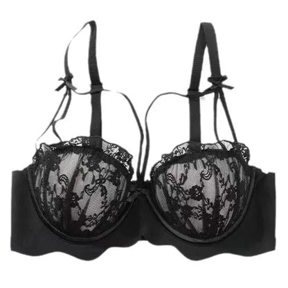 New Sweet and Cute Girl-free Undergarment Women's Comfortable Bra Cover Set