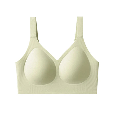 FallSweet Women Push-Up Seamless Bra Plus Size Wireless Bralette Adjust Straps Full Cup Breathable Lingerie Intimates Underwear
