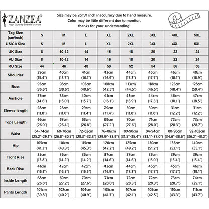ZANZEA Fashion Summer 2 Pieces Sets 2PCS Short Sleeve Blouse Trousers Suit Women Outfits Asymmetrical Hem Tops OL Work Pant Sets