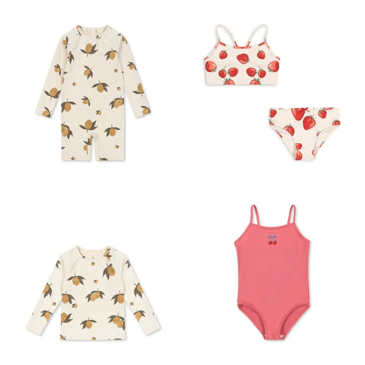 2025 Summer Baby Girls Swimsuit One Piece Kids Beach Wear Girls Lace Swimwear Children Ruffle Princess Bikinis Sets Monokini