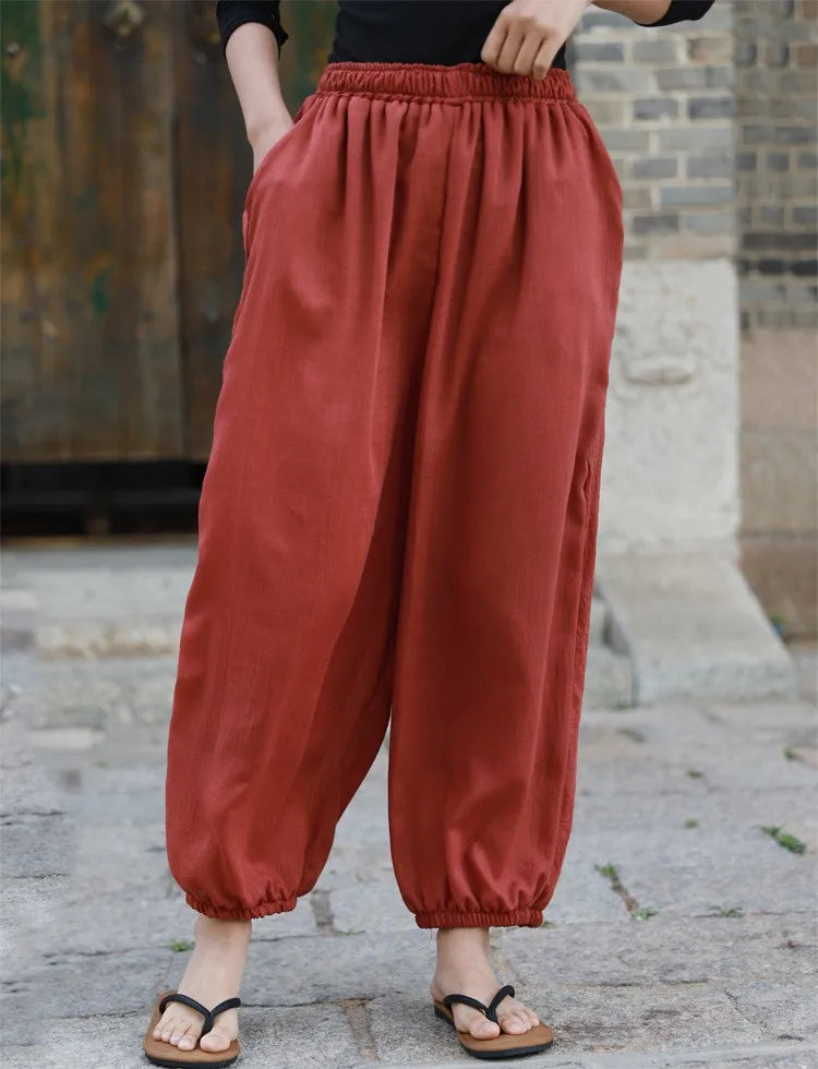 Pakistani Salwar Kameez Cotton Wide Leg Pants Light Green Mid Waist Trousers Elastic Waist Loose Pants Blue Harem Pants for